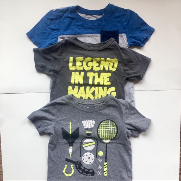 jumping beans Other - Short sleeve t-shirt bundle 4T gray golf legend
